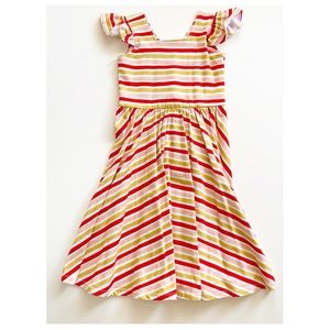 THE JUNE DRESS IN RETRO STRIPE